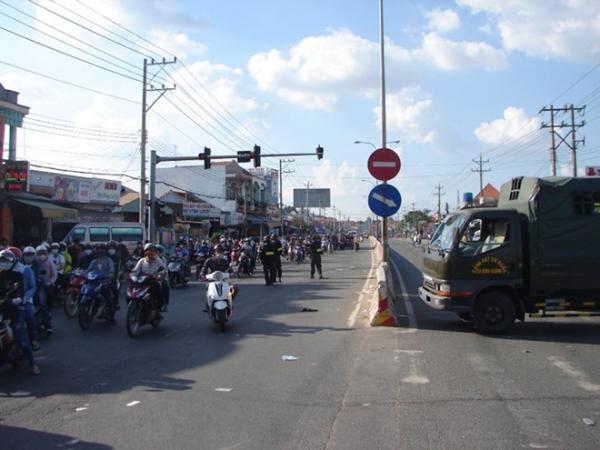 Cảnh sát tập trung lượng bảo vệ du khách