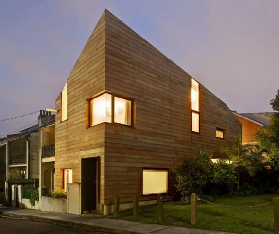 thiết kế nhà có nội ngoại thất bằng gỗ độc đáo 