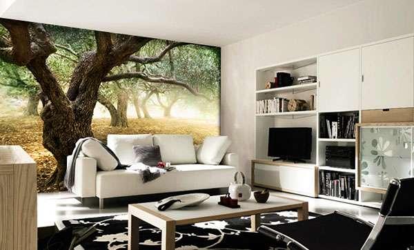 Thiết kế nội thất đẹp với các loại giấy dán tường
